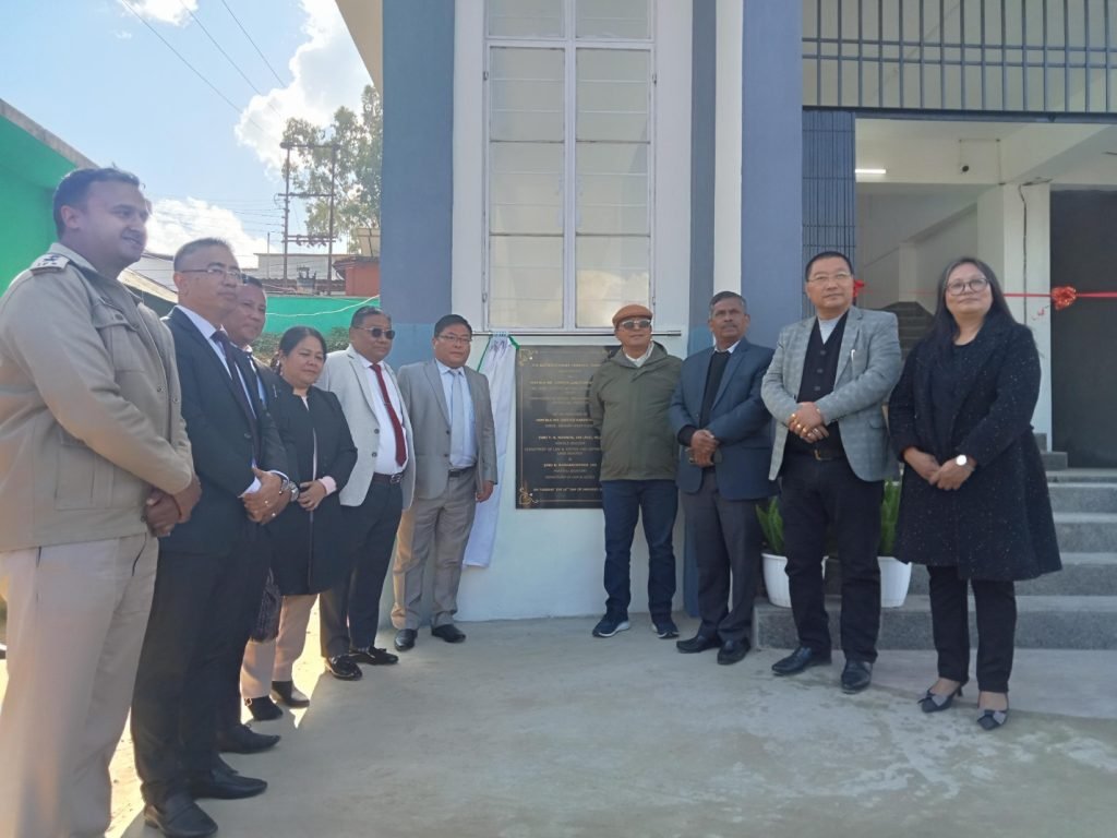 Tuensang District Court Complex Inaugurated Nagaland TribuneNagaland