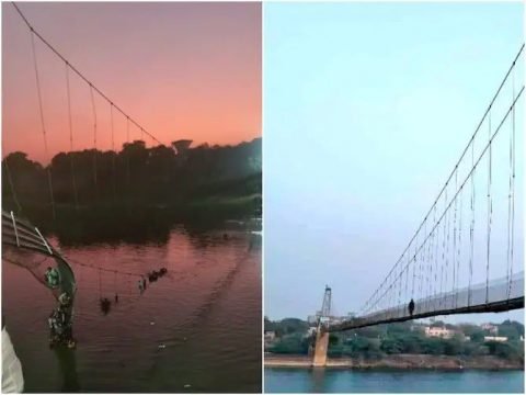 Gujarat: At least 60 killed as suspension bridge collapses in Morbi; PM ...