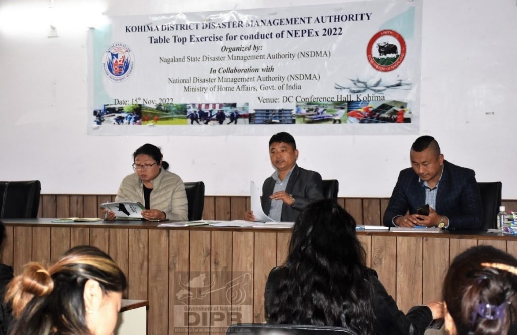 NSDMA to conduct Nagaland Emergency Preparedness Exercise (NEPEx) on 17 ...