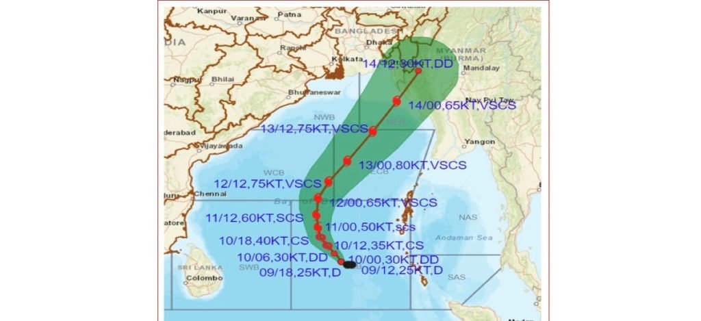 Deep Depression Formed Over Southeast Bay Of Bengal: IMD - Nagaland ...