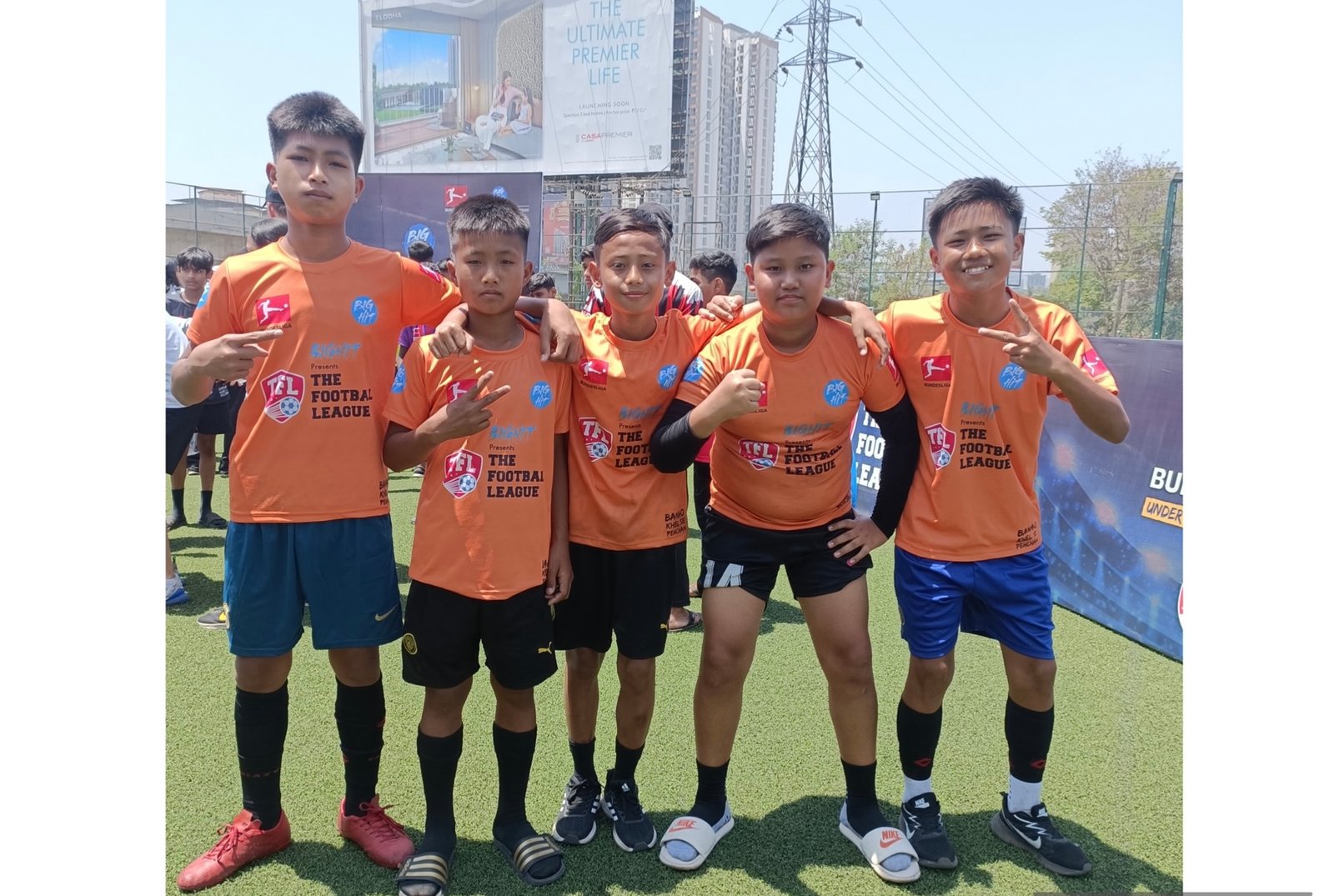 Fünf Jungen aus Nagaland werden bei den besten deutschen Fußballvereinen der Bundesliga (FC) trainieren