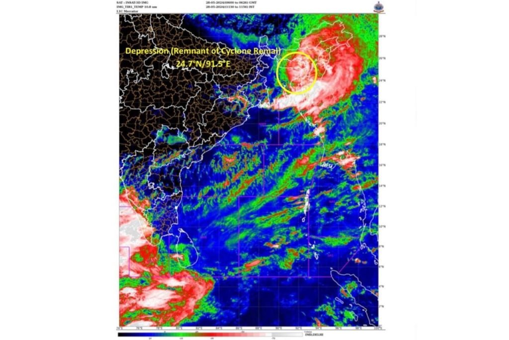 IMD issues Red Alert for Nagaland, Manipur, Mizoram and Tripura; Very ...