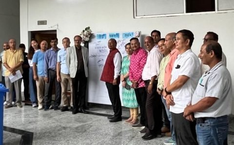 NU launches signature campaign in Hindi to promote its usage - Nagaland