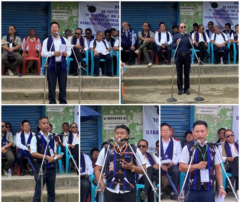 Wokha Public Rally: Lotha community demands justice for Pastor Rhanlamo ...