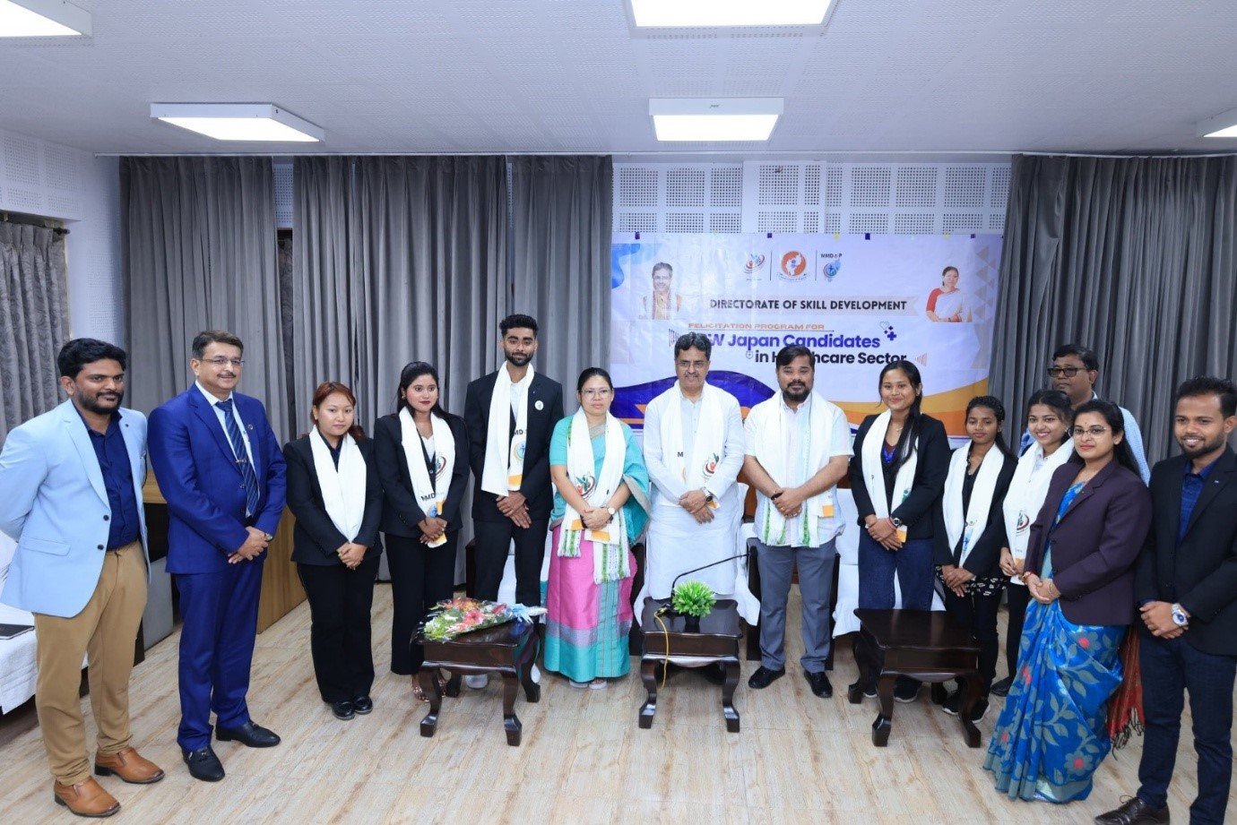 In a first, 9 Tripura youths get nursing caregiver jobs in Japan ...