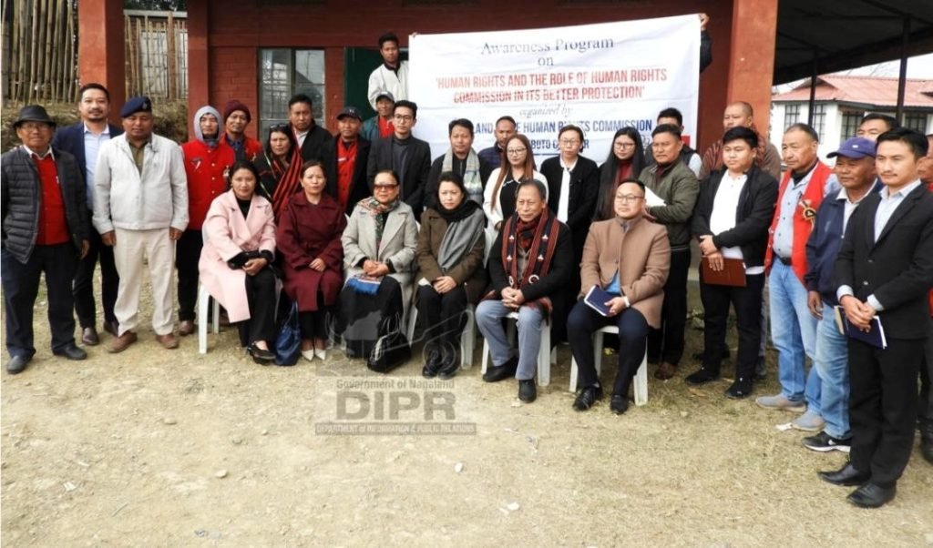 Human Rights Awareness Program NSHRC visits Atoizu for Human Rights Awareness program - Nagaland ...