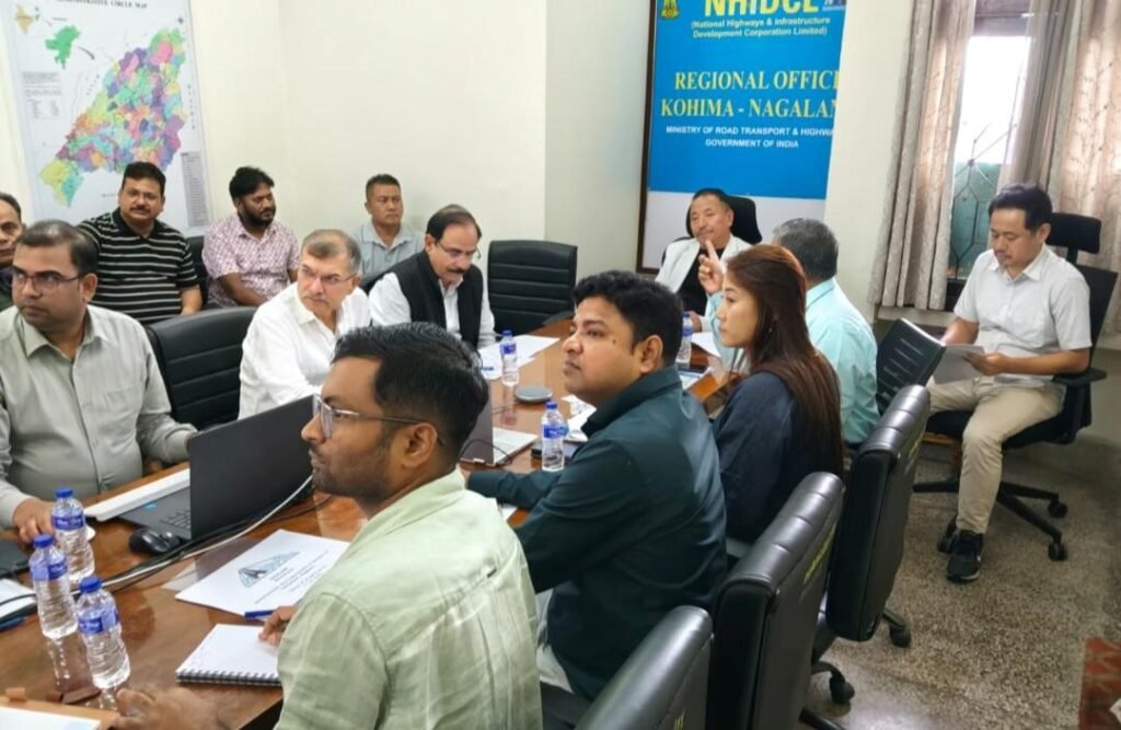 Mp Project MP Jamir holds meeting with NHIDCL officials; questions delay in ...